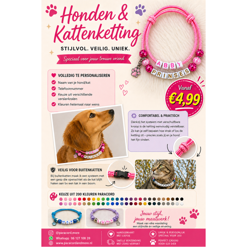 Hondenketting en kattenketting