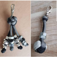 Personaliseer uw Monkey Fist Sleutelhanger 